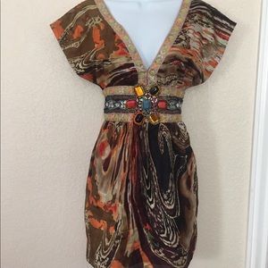 New Anthropologie Meghan stunning dress size 2